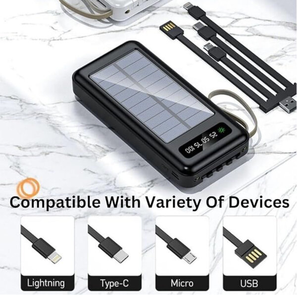 Chargeur Solaire 20000mAh