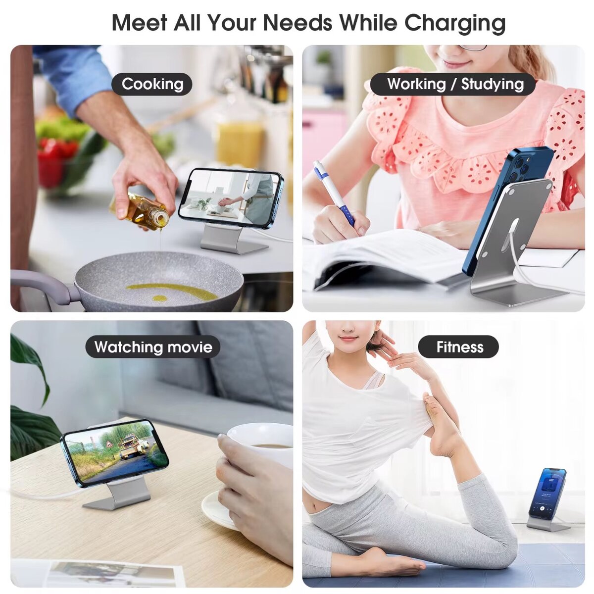 Support téléphone réglable