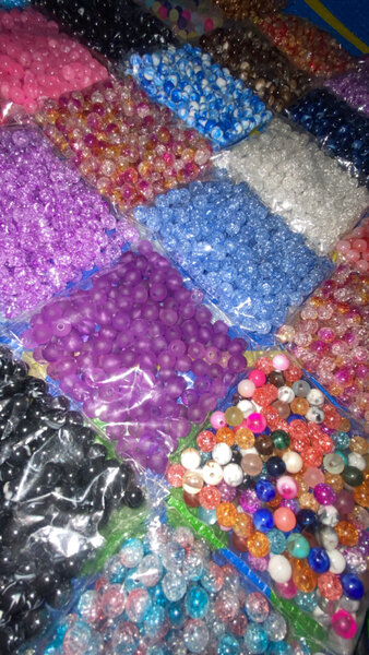 Perles Colorées pour Bijoux