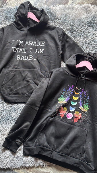 Sweat à capuche imprimé