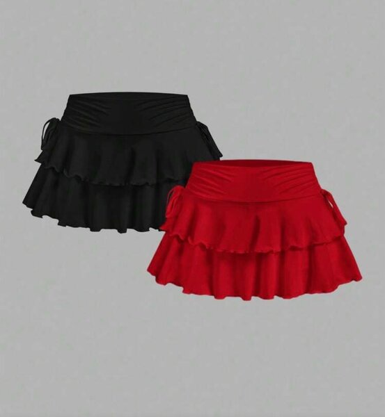 Jupe courte évasée