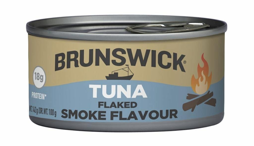 BRUNSWICK FLAKED TUNA SMOKED FLAVOUR  142G