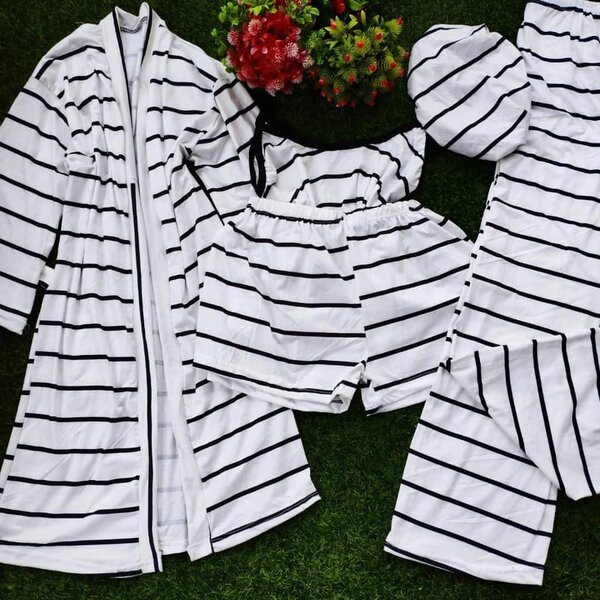 Pyjama blanc pour femme