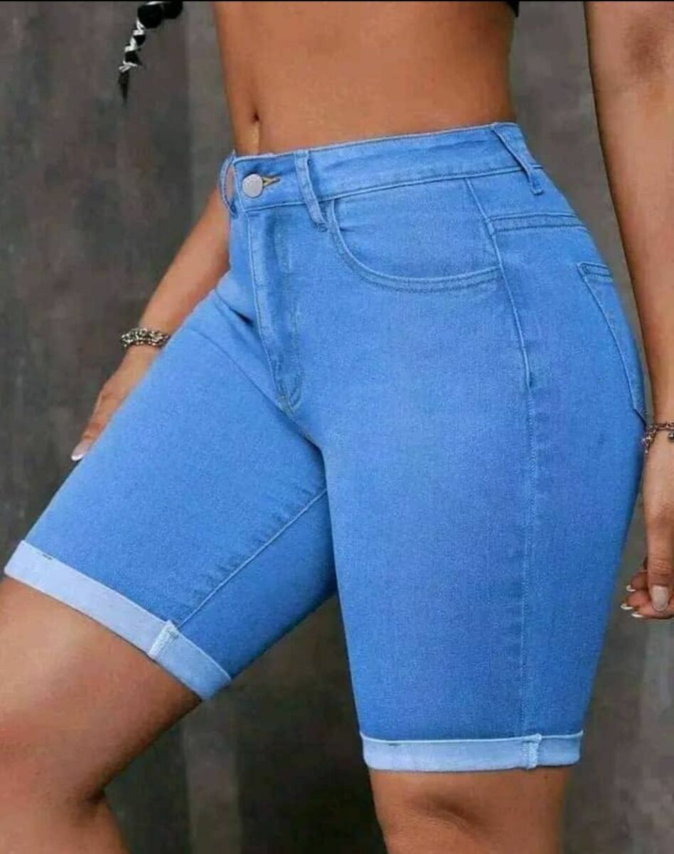 Short en jean femme