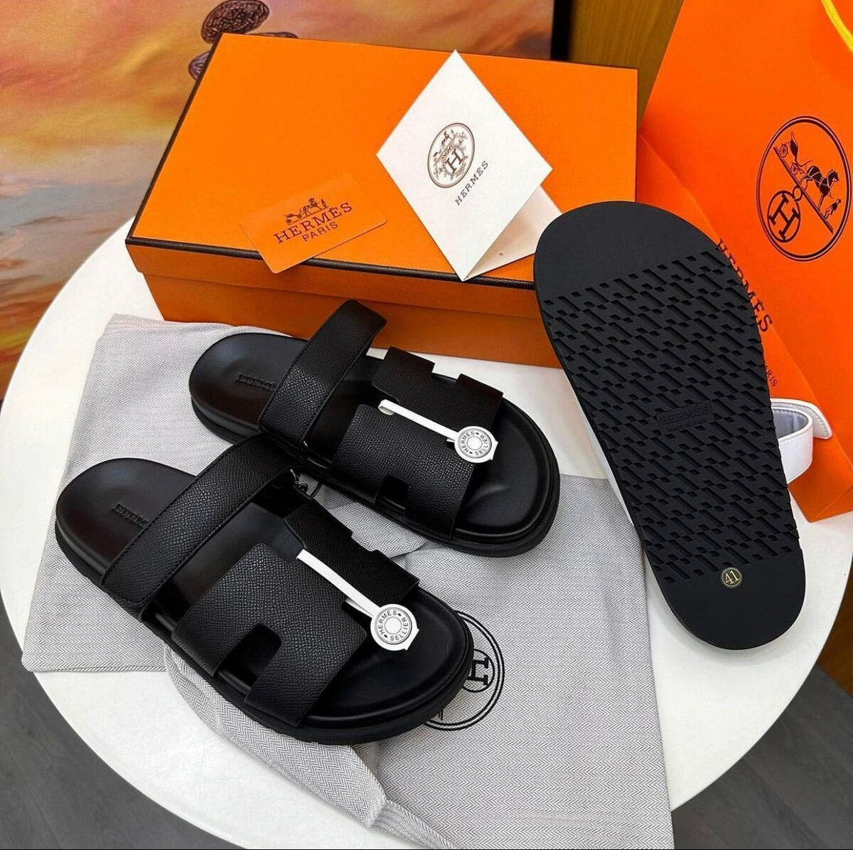 Hermes Slippers