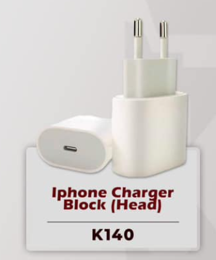 iPhone charger block(head)