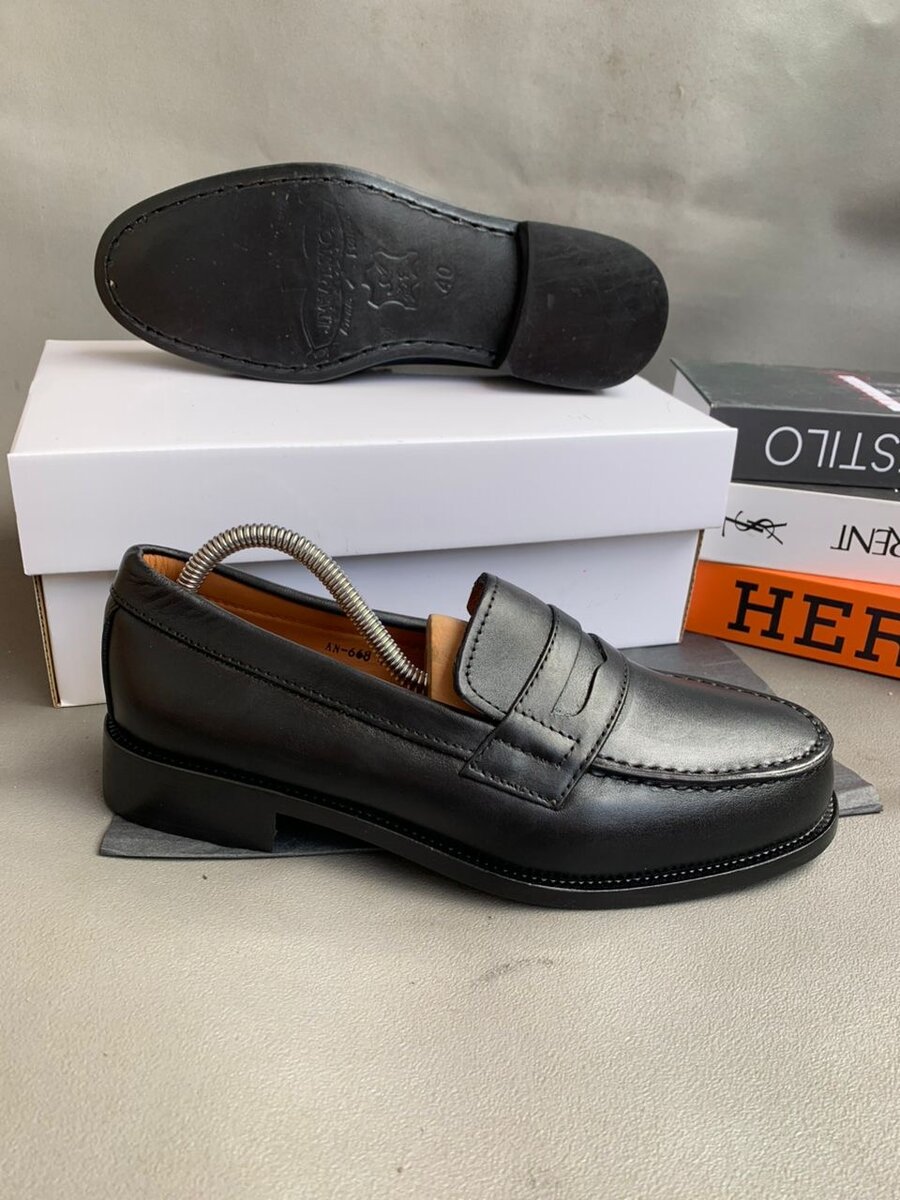 Mocassins en cuir élégants