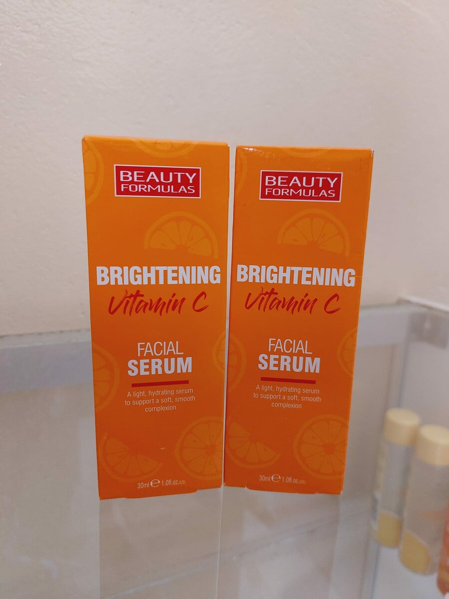 Beauty formula brightening vitamin C facial serum
