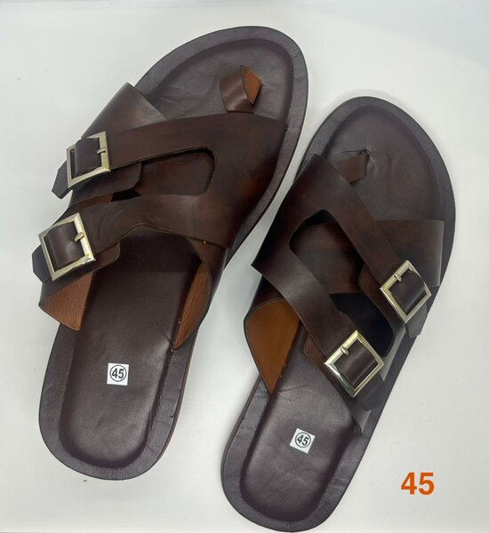 Sandales en cuir pour hommes