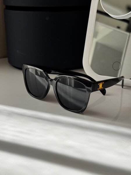 Черные универсальные очки