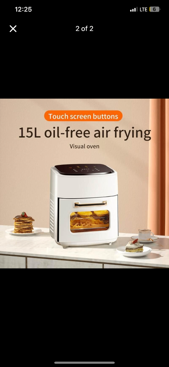 Silver crest Multi-Function Air Fryer 15 Liters