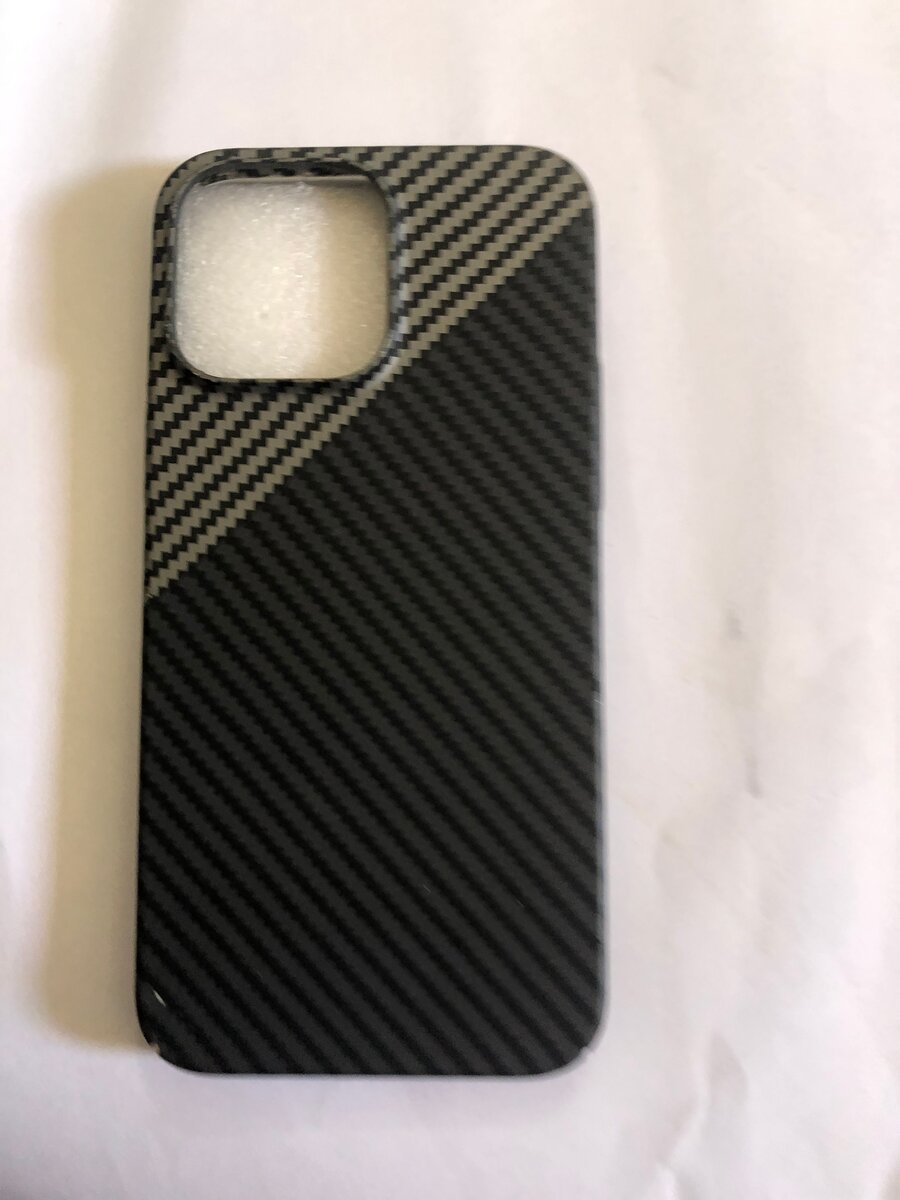 Coque en fibre de carbone élégante