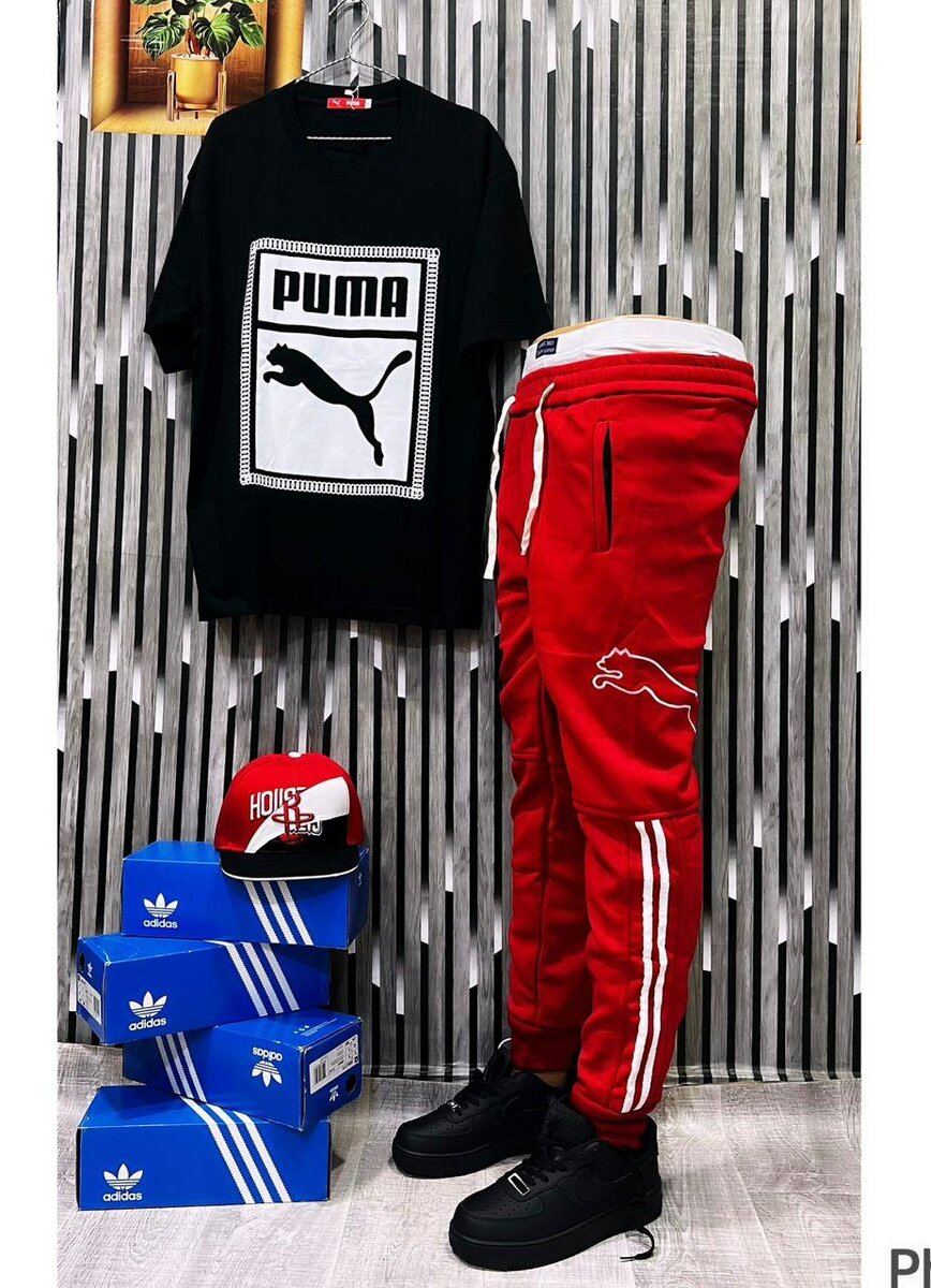 Ensemble sport Lacoste et Puma