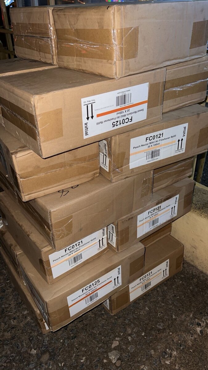 Initial Air refreshener (peach) fragrance