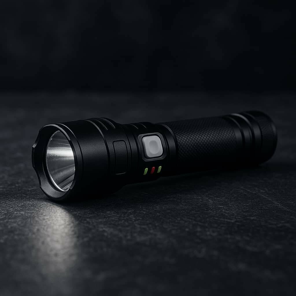 Lampe torche LED multifonction