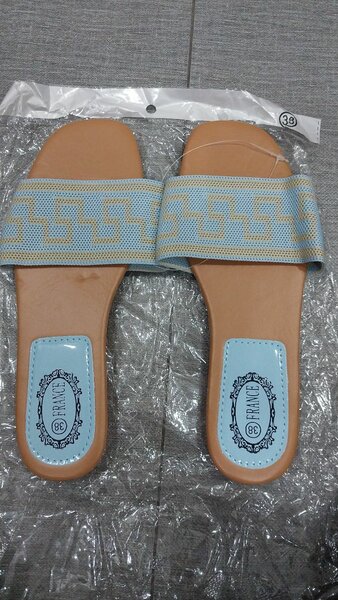 Sandales décontractées en tissage