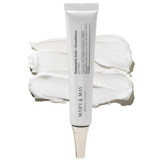 MARY & MAY Trexanamic Acid + Glutathione Eye Cream