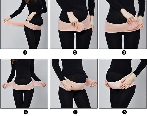 Ceinture de maternité ajustable