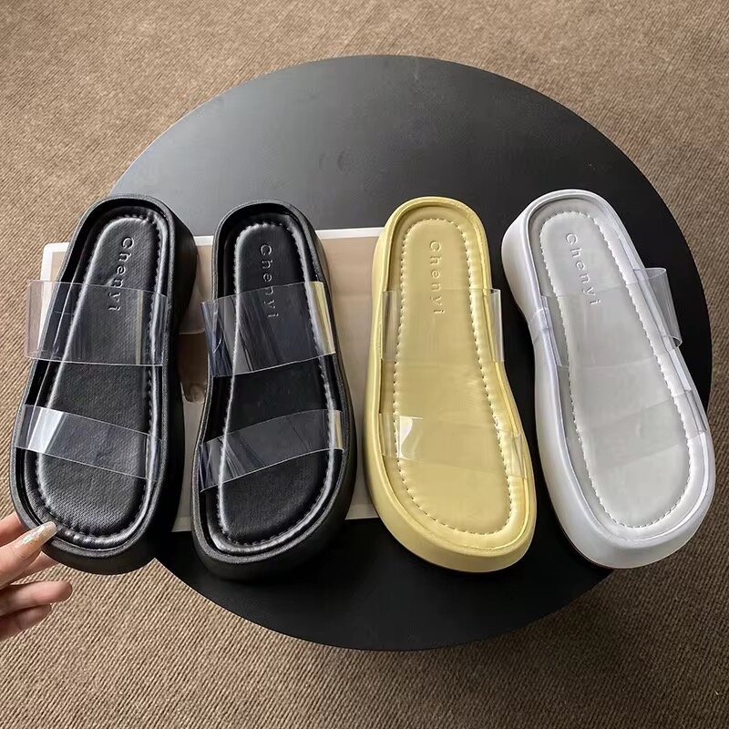 Sandales Transparentes Mode Femme
