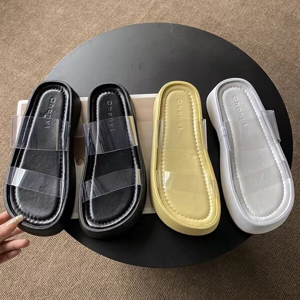 Sandales Transparentes Mode Femme