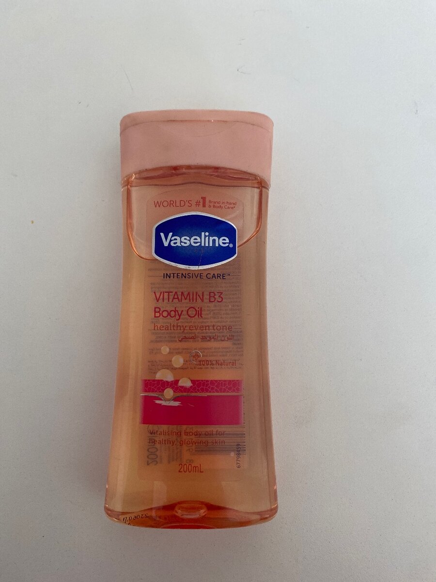 Vaseline intensive care oil