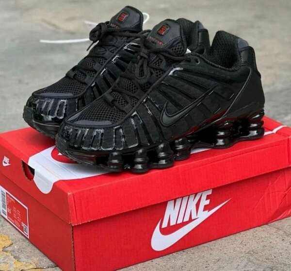 Nike Shox V Noir Hommes Baskets