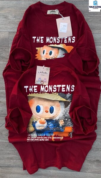 Sweat-shirt rouge THE MONSTENS pour homme