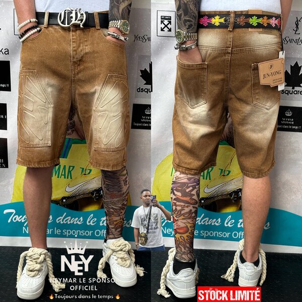 Shorts en denim style vintage
