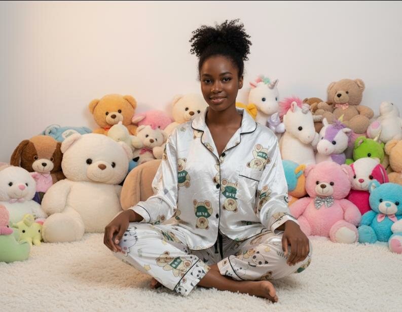 Pyjama élégants en satin pour femmes