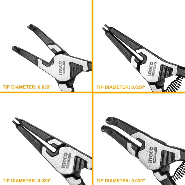 INGCO 125mm Pince Coupante en Acier Cr-V 4pcs