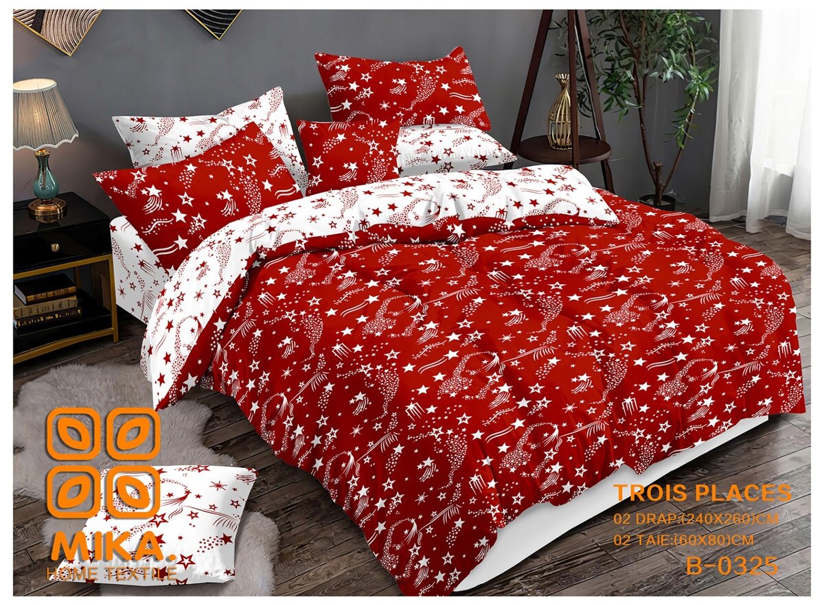 Draps Cotton glacés