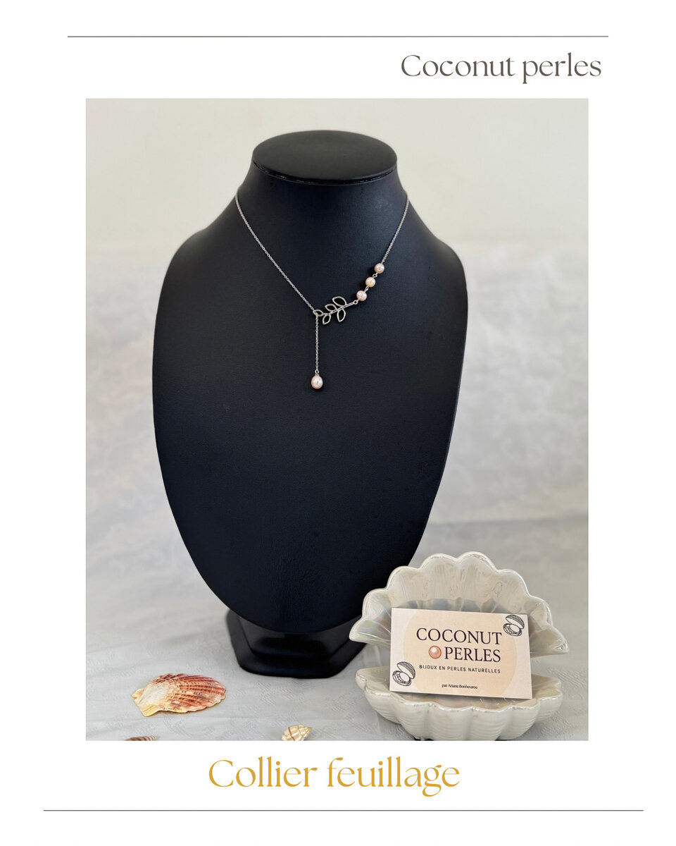 Colliers en perles naturelles