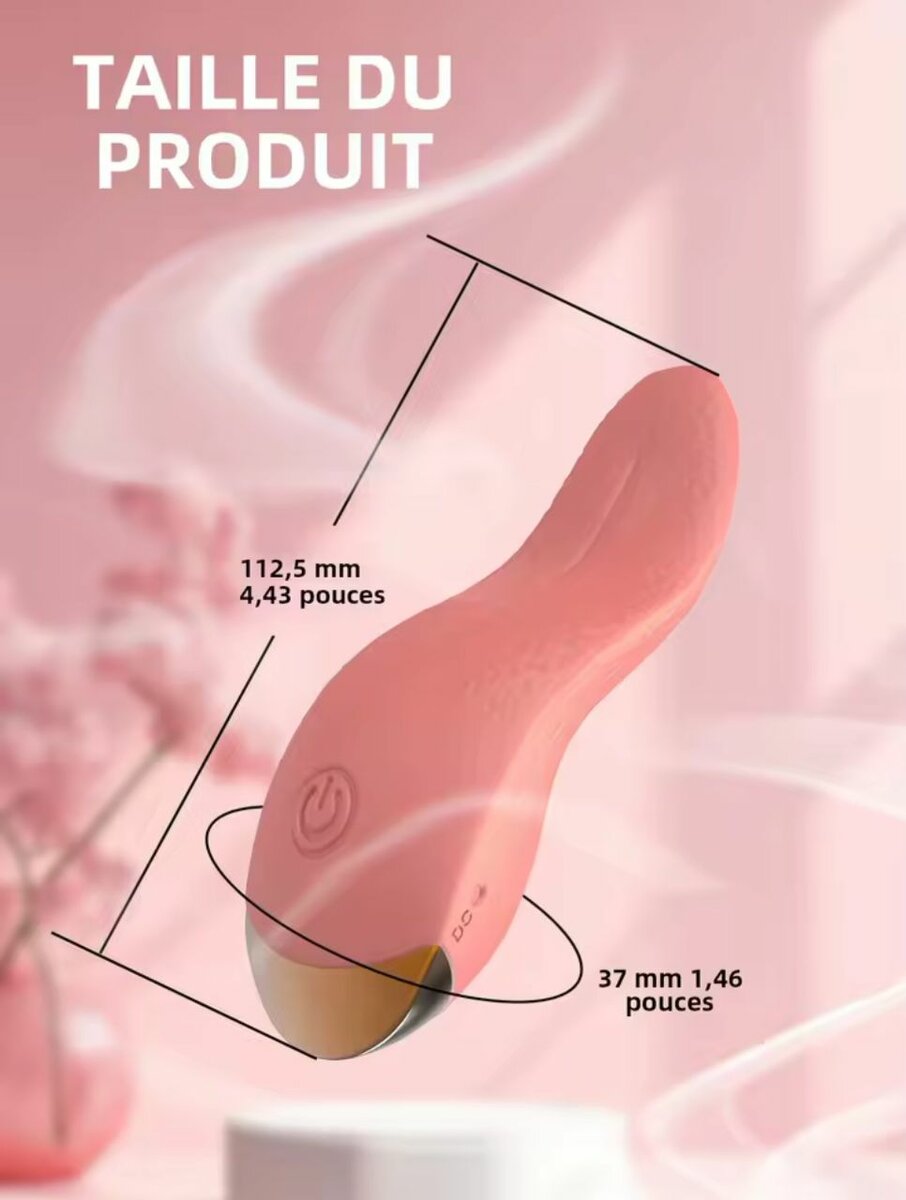 langue chauffant réaliste