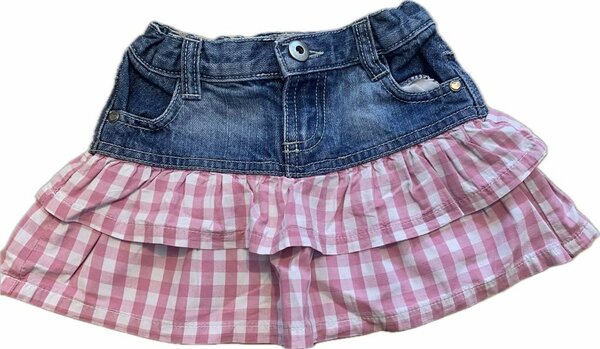 Jupe jean 74cm