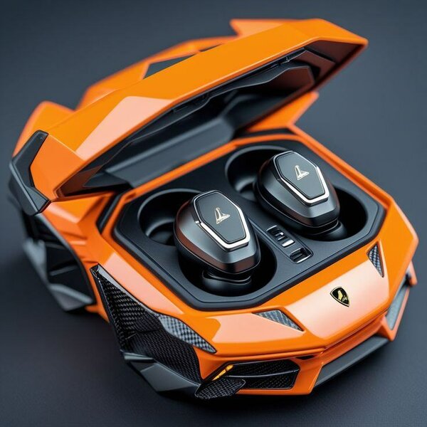 Écouteurs sans fil personnalisés en forme de voiture