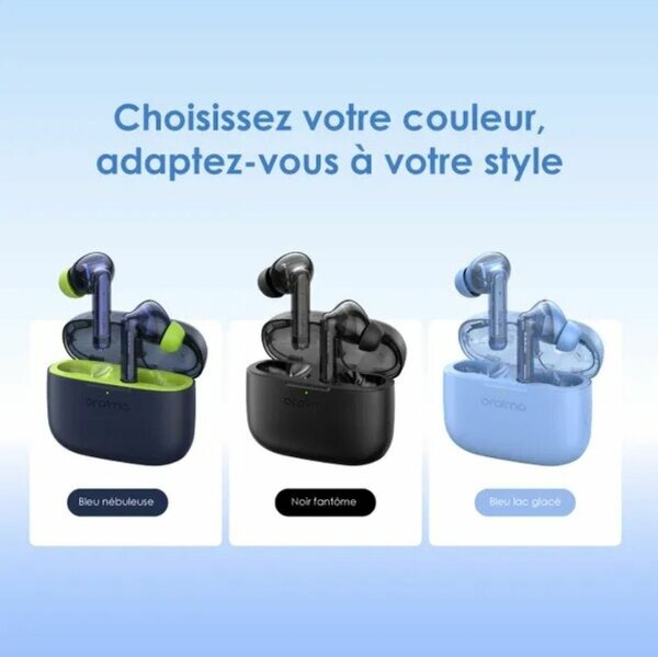 Écouteurs Oraimo Bluetooth sans fil