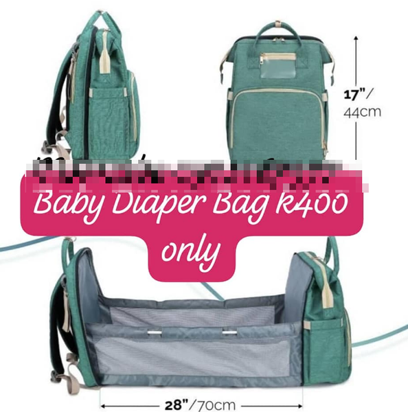 turquoise backpack crib