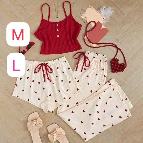 Ensemble Pyjama Femme Cœur