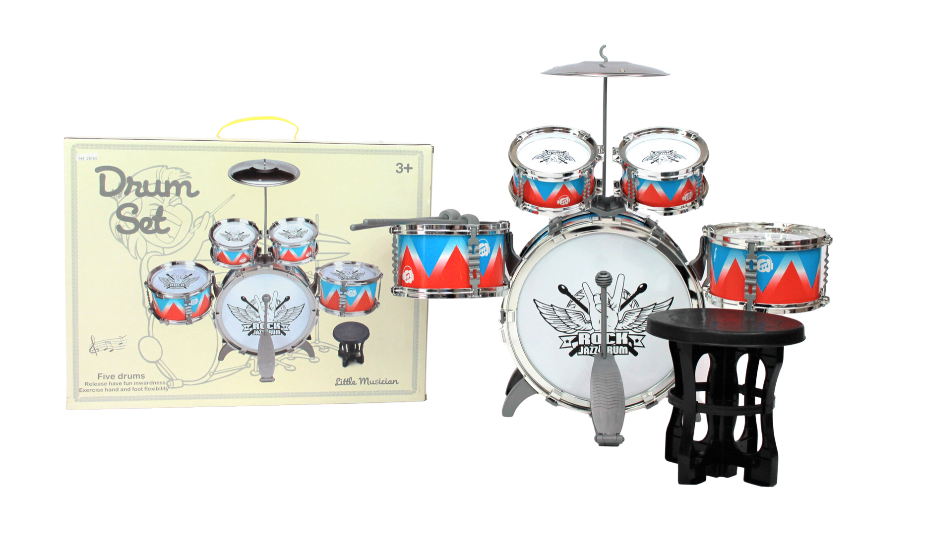 Kit de batterie Sit Down 6 pièces pour enfants