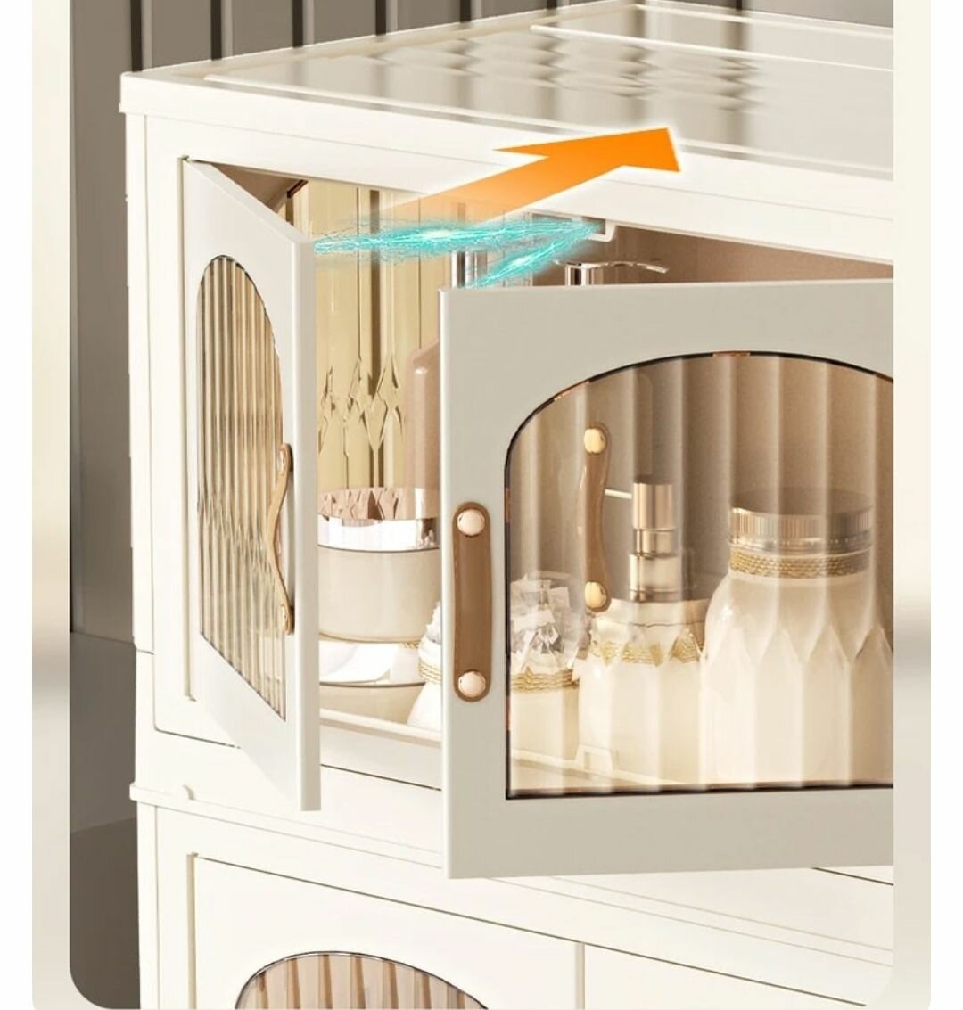 5 LAYERS ELEGANT SOFT-CLOSE DOOR CABINET