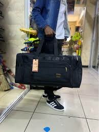 Sac de voyage homme noir haut de gamme