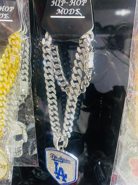 Collier chaîne pendante hip-hop