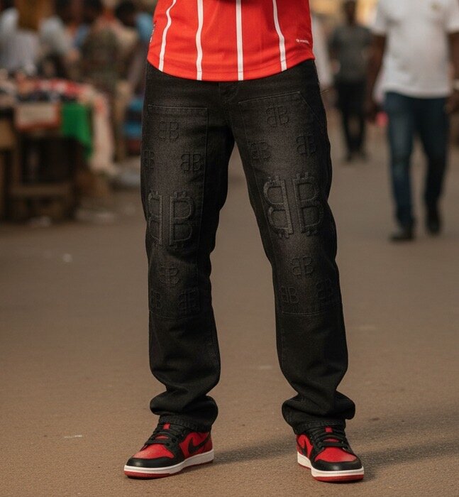 Trendy Designer Denim Pants