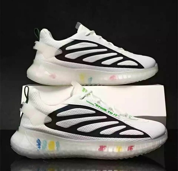 Baskets tendance colorées