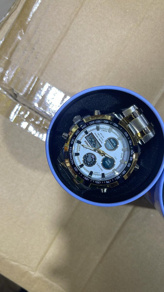 Montre Chronographe Numérique Hommes