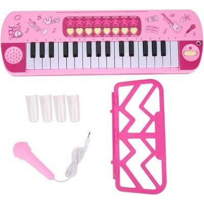 Mini Piano Jouet Clavier Enfants Piano avec Microphone