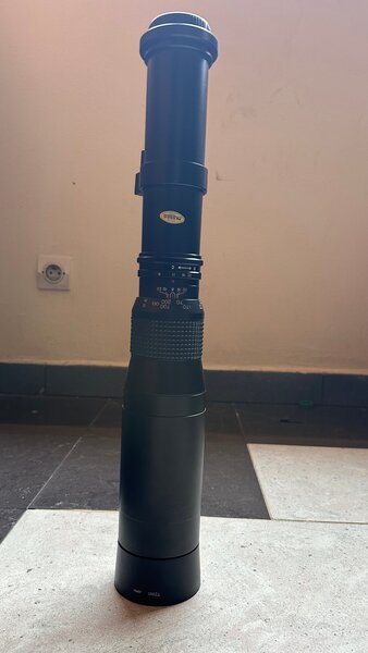 Objectif télescopique zoom 70-200 mm