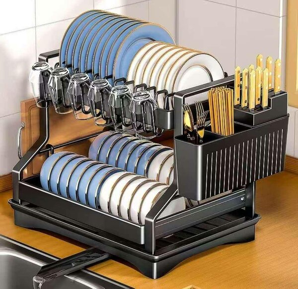 2-Tier Cutlery Drawer, Cutlery Dryer,