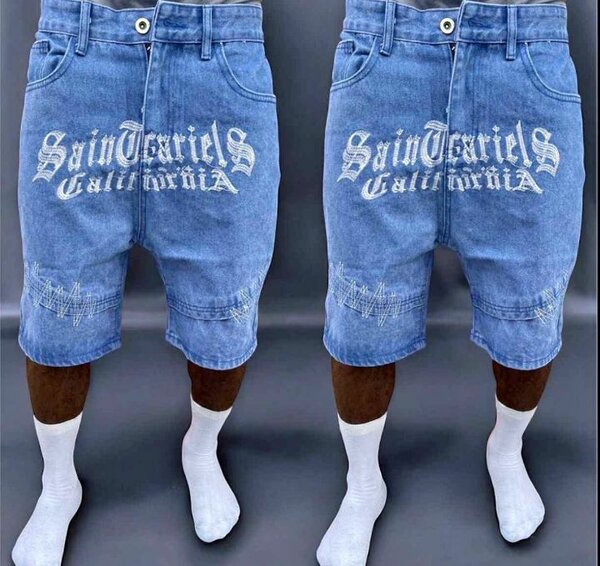 Shorts en jeans déchirés pour hommes