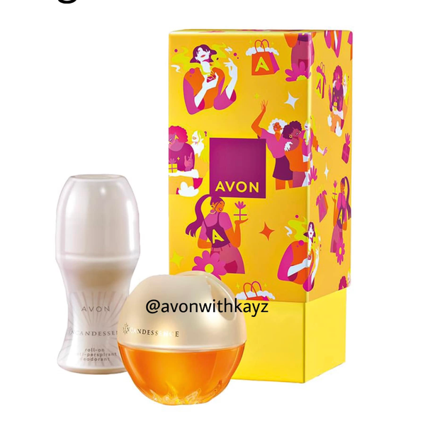 avon Incandessense giftset